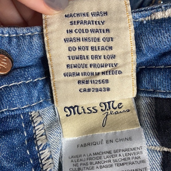 Miss Me jeans signature boot light wash - Picture 5 of 7